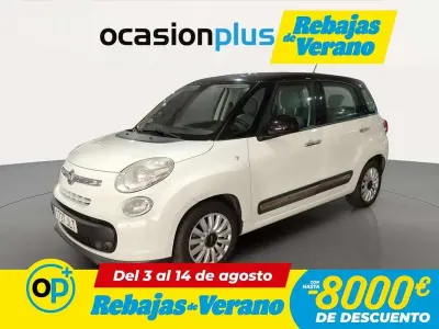 Usado Fiat 500L Pop Star 120 CV (88 kW) 2016 Blanco Monovolumen