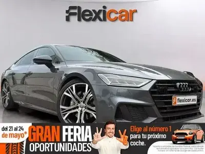 Usado Audi A7 Sportback 286 CV (210 kW) 2018 Gris Utilitario