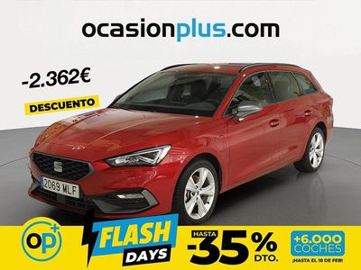 Usado Seat Leon FR 204 CV (150 kW) 2023 Rojo Familiar