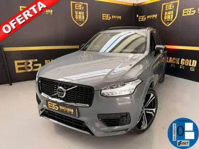 Usado Volvo XC90 R-Design 390 CV (286 kW) 2021 Gris SUV