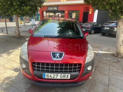 Usado Peugeot 3008 Sport 150 CV (110 kW) 2009 Granate Familiar