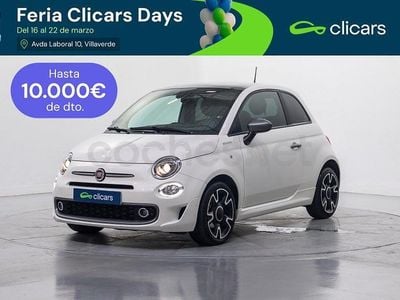 Usado Fiat 500 Sport 70 CV (51 kW) 2022 Blanco Berlina