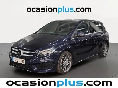 Usado Mercedes B200 136 CV (100 kW) 2017 Azul Utilitario