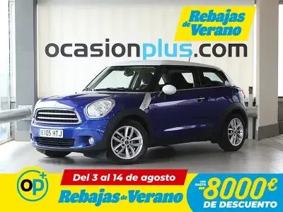 Usado Mini Cooper D Paceman 112 CV (82 kW) 2013 Azul SUV