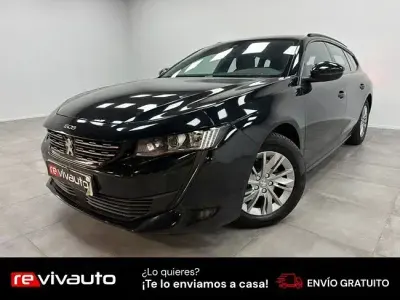 Usado Peugeot 508 SW Active 130 CV (95 kW) 2022 Negro Familiar