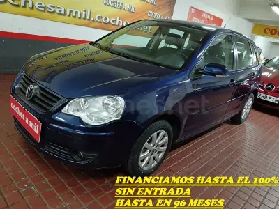 Usado VW Polo United 80 CV (58 kW) 2008 Azul Utilitario