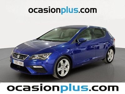 Usado Seat Leon FR 150 CV (110 kW) 2019 Azul Utilitario