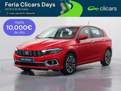 Usado Fiat Tipo City Life 101 CV (74 kW) 2021 Rojo Berlina