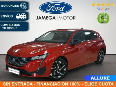 Usado Peugeot 308 Allure 130 CV (95 kW) 2021 Rojo Berlina
