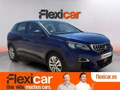 Usado Peugeot 3008 Active 130 CV (95 kW) 2018 Azul SUV
