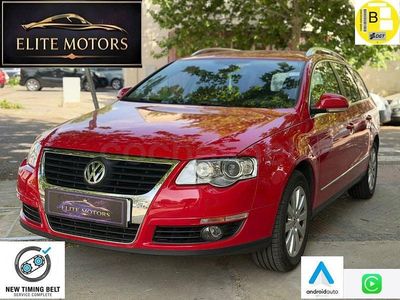 Begagnad VW Passat Advance 140 HK (102 kW) 2008 Röd Kombi
