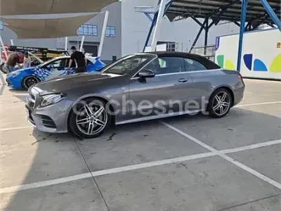 Usado Mercedes E350 299 CV (219 kW) 2020 Gris / plata Descapotable