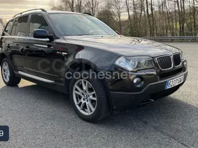 Usado BMW X3 177 CV (130 kW) 2009 Negro SUV