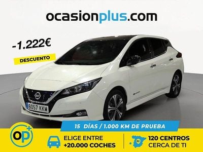 Usado Nissan Leaf N-Connecta 110 kW (150 CV) 2018 Blanco Utilitario