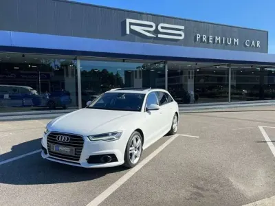 Usado Audi A6 S-Line 190 CV (139 kW) 2018 Blanco Familiar