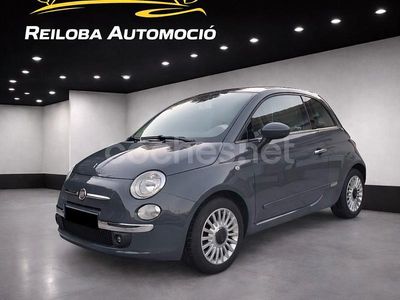 Gris / plata Usado 2012 Fiat 500 Lounge Berlina | 7500 € (Precio justo)