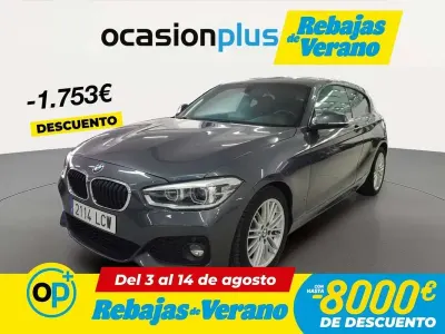 Usado BMW 116 116 CV (85 kW) 2019 Gris Utilitario