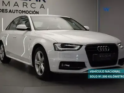 Usado Audi A4 S-Line 150 CV (110 kW) 2014 Blanco Berlina