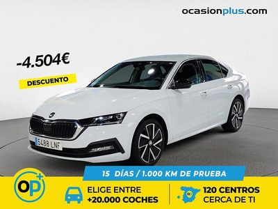 Usado Skoda Octavia Ambition 110 CV (80 kW) 2021 Blanco Berlina