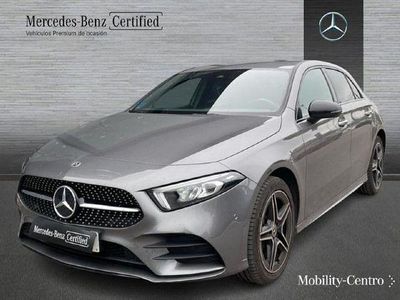 Usado Mercedes A250 AMG line 218 CV (160 kW) 2022 Gris montaña Berlina