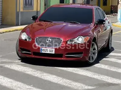 Usado Jaguar XF Luxury 207 CV (152 kW) 2008 Granate Berlina