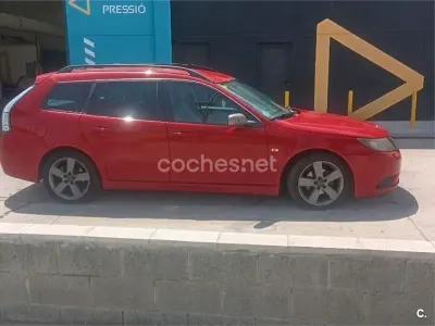 Usado Saab 9-3 Linear 150 CV (110 kW) 2007 Granate Utilitario