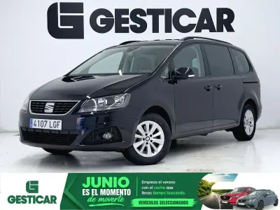Usado Seat Alhambra Style 150 CV (110 kW) 2020 Negro Monovolumen