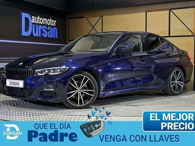Usado BMW 320e 192 CV (141 kW) 2021 Azul Berlina