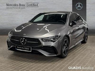 Usado Mercedes CLA200 AMG line 163 CV (119 kW) 2025 Gris montaña