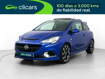 Usado Opel Corsa OPC 210 CV (154 kW) 2016 Azul Utilitario