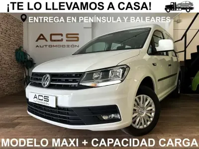 Usado VW Caddy 102 CV (75 kW) 2021 Blanco Monovolumen