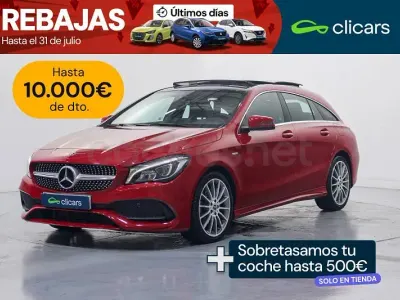 Usado Mercedes CLA200 Shooting Brake 156 CV (114 kW) 2019 Rojo Familiar
