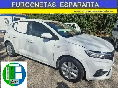 Käytetty Dacia Sandero Comfort 101 HP (74 kW) 2022 Valkoinen Sedan