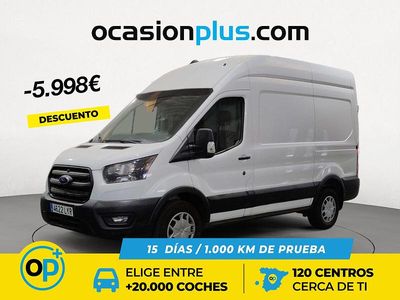Blanco Usado 2022 Ford Transit Trend Berlina | 22.490 € (Precio justo)