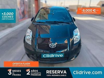 Negro Usado 2008 Toyota Yaris Live Utilitario | 3590 € (Precio justo)