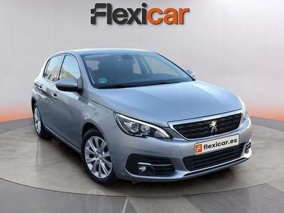 Usado Peugeot 308 Style 131 CV (96 kW) 2020 Gris Utilitario