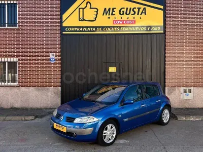 Usado Renault Mégane II Dynamique 120 CV (88 kW) 2002 Azul Berlina