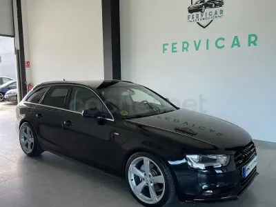 Usado Audi A4 Business 245 CV (180 kW) 2013 Negro Familiar