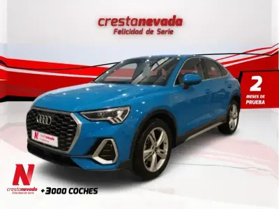 Usado Audi Q3 Sportback S-Line 150 CV (110 kW) 2021 Azul SUV