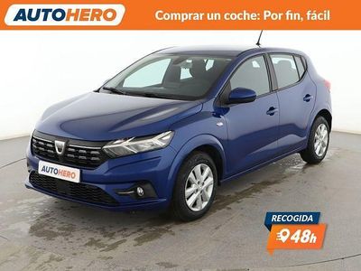 Azul Usado 2021 Dacia Sandero Comfort Berlina | 13.099 € (Precio justo)