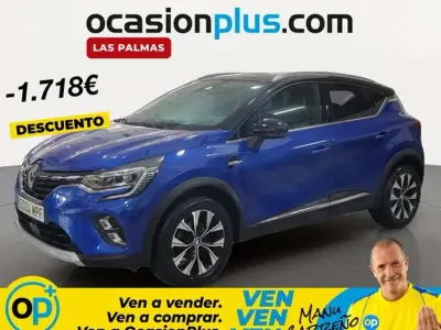 Usado Renault Captur Techno 91 CV (66 kW) 2024 Azul SUV