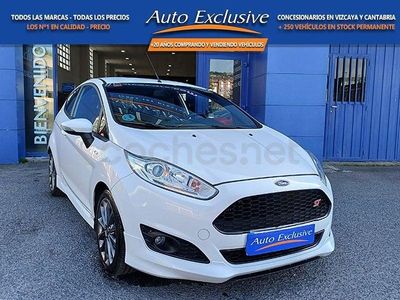 Usado Ford Fiesta ST-Line 95 CV (69 kW) 2017 Blanco Utilitario