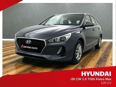 Usado Hyundai i30 120 CV (88 kW) 2018 Gris Familiar