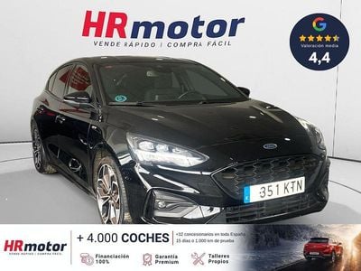 Usado Ford Focus ST-Line 125 CV (91 kW) 2019 Negro Berlina