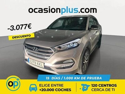 Usado Hyundai Tucson GO! 115 CV (84 kW) 2018 Beige SUV