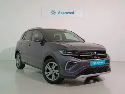 Usado VW T-Cross R-line 116 CV (85 kW) 2024 Gris SUV