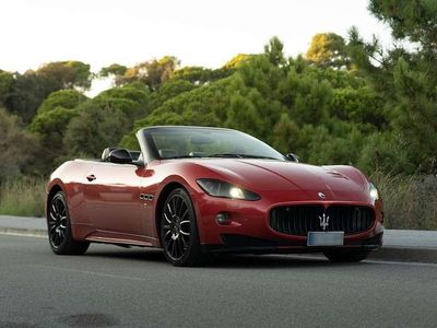 Usado Maserati GranCabrio 450 CV (330 kW) 2012 Rojo Descapotable