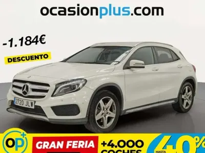 Usado Mercedes GLA220 AMG line 177 CV (130 kW) 2016 Blanco SUV