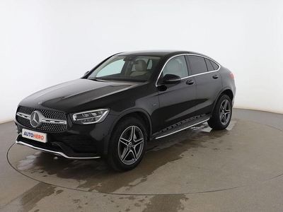Usado Mercedes GLC300e AMG line 306 CV (225 kW) 2021 Negro SUV