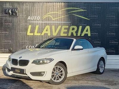 Usado BMW 218 136 CV (100 kW) 2015 Blanco Descapotable